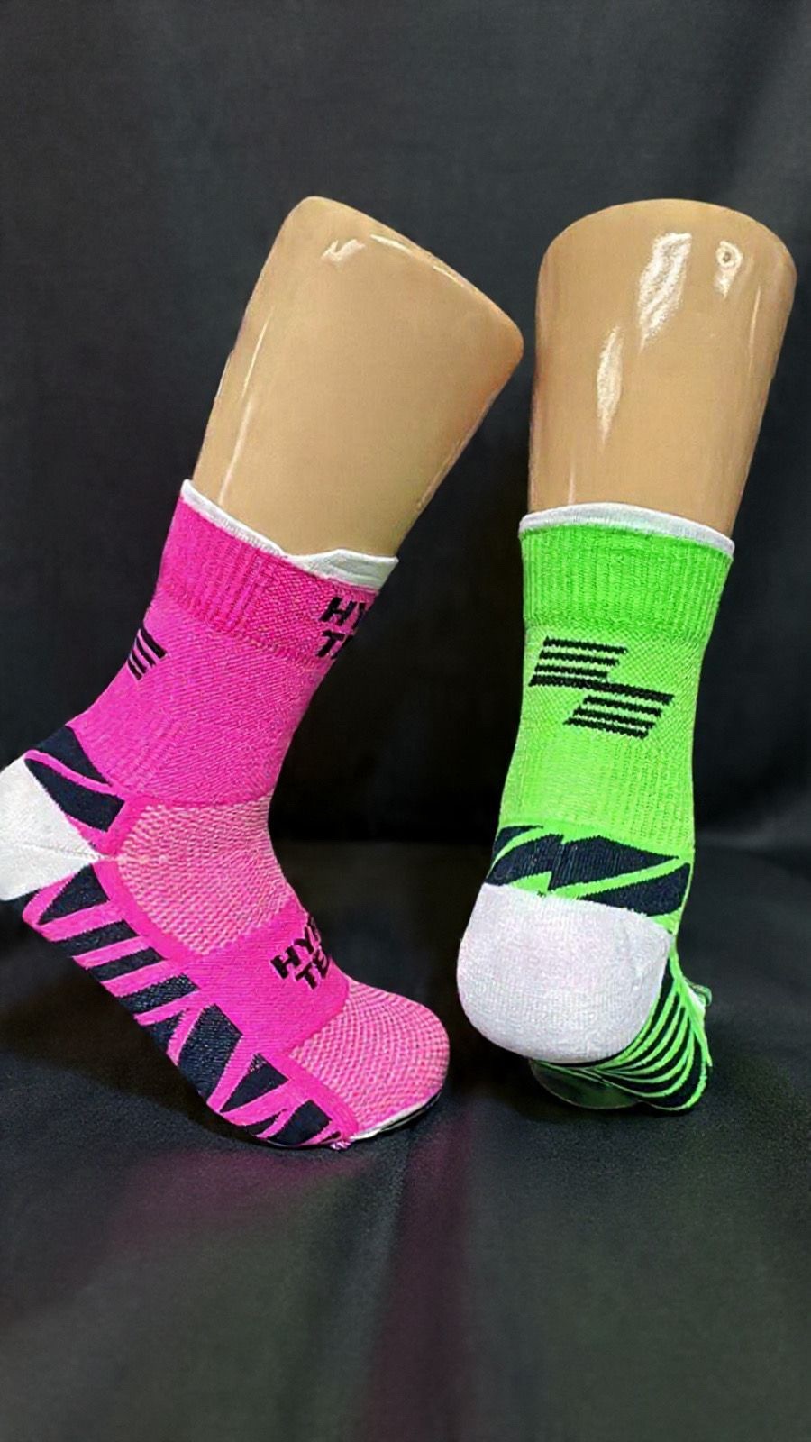 Calceta deportiva verde